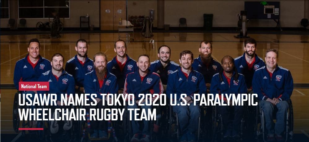 Joe Makes Paralympic Wheelchair Rugby Team for Tokyo