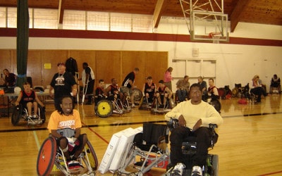 THE JOE JACKSON FOUNDATION DONATES ITS 1ST RUGBY WHEELCHAIR